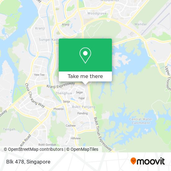 Blk 478 map