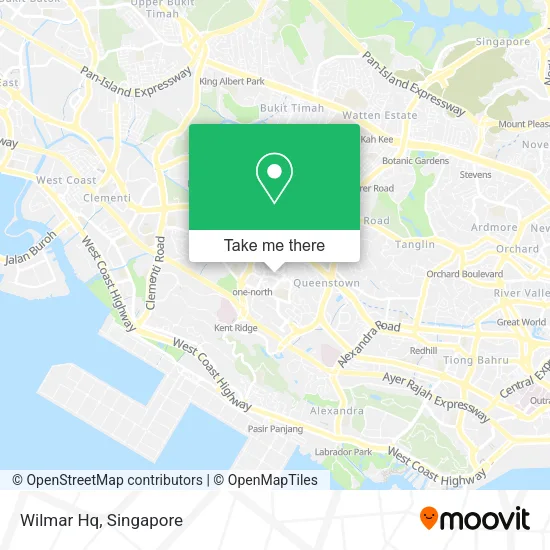 Wilmar Hq map
