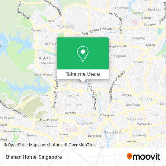 Bishan Home map