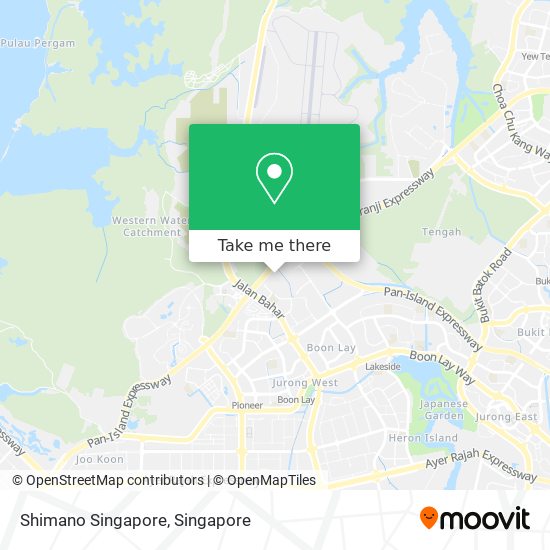 Shimano Singapore map