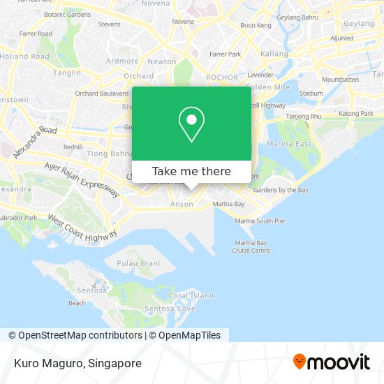 Kuro Maguro map