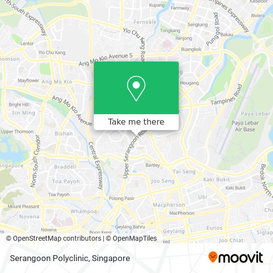 Serangoon Polyclinic地图