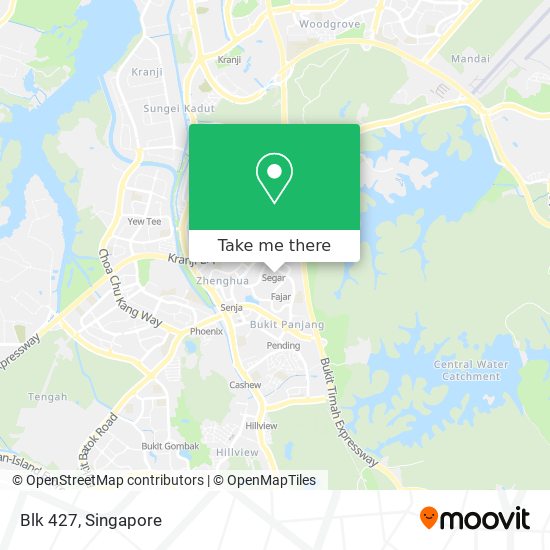Blk 427 map