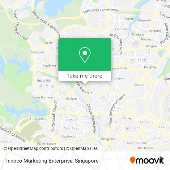 Innoco Marketing Enterprise map