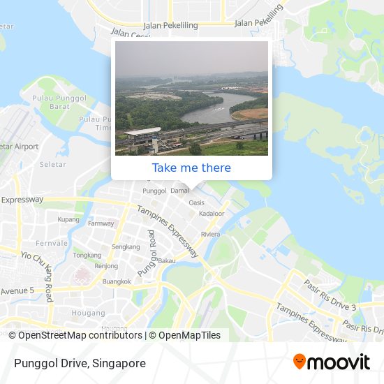 Punggol Drive地图