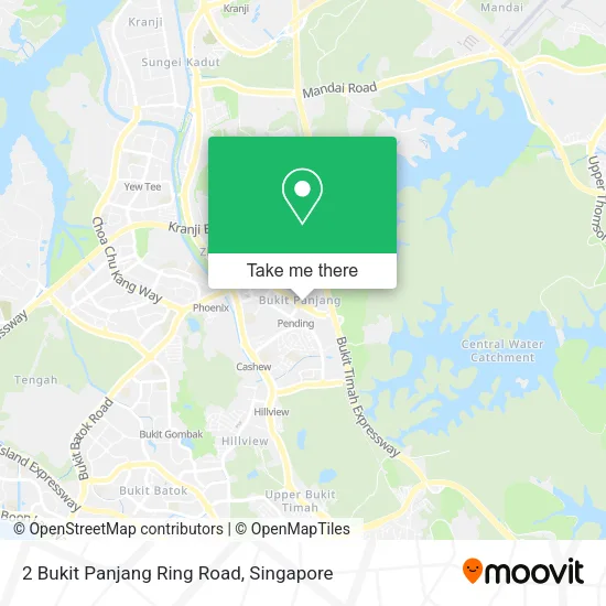 2 Bukit Panjang Ring Road map