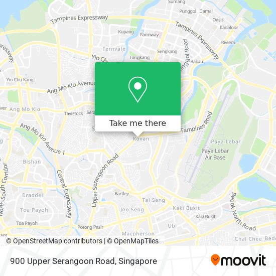 900 Upper Serangoon Road地图