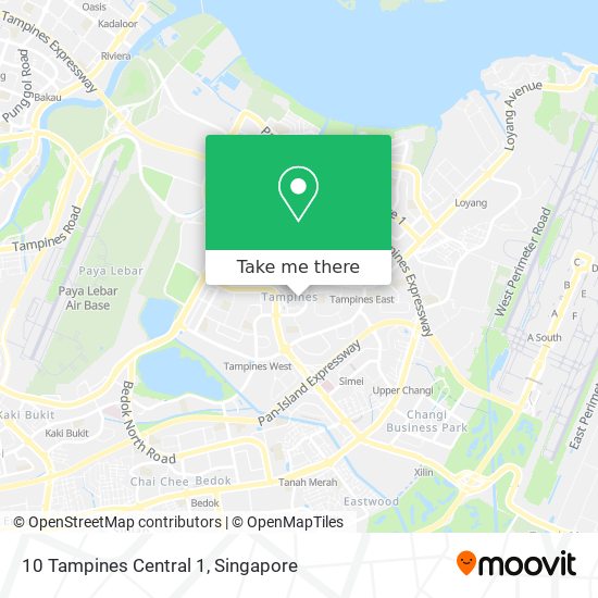 10 Tampines Central 1 map