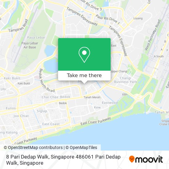 8 Pari Dedap Walk, Singapore 486061 Pari Dedap Walk map