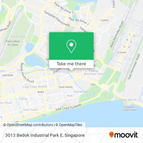 3013 Bedok Industrial Park E地图