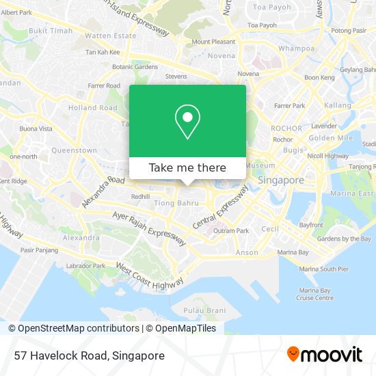 57 Havelock Road map