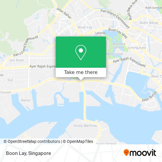 Boon Lay map