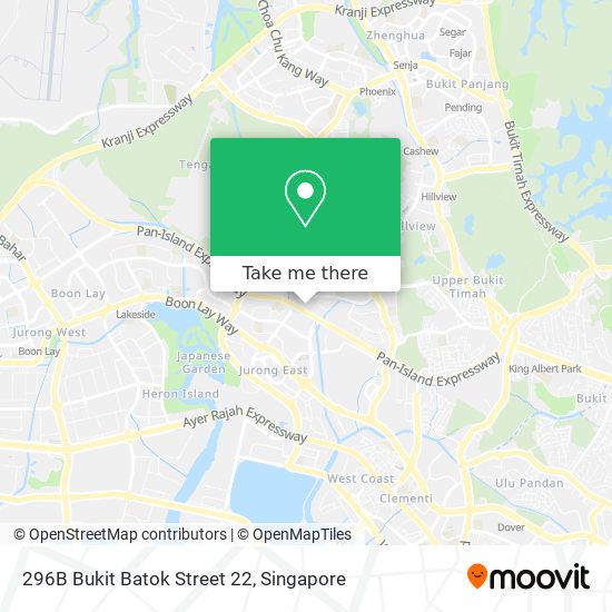 296B Bukit Batok Street 22地图