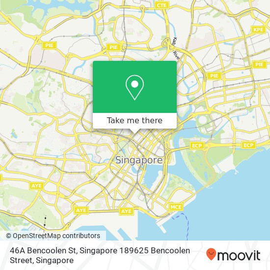 46A Bencoolen St, Singapore 189625 Bencoolen Street地图
