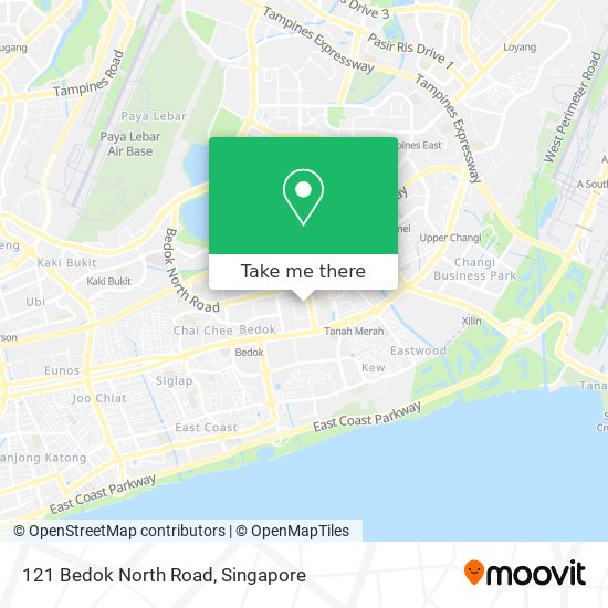 121 Bedok North Road地图