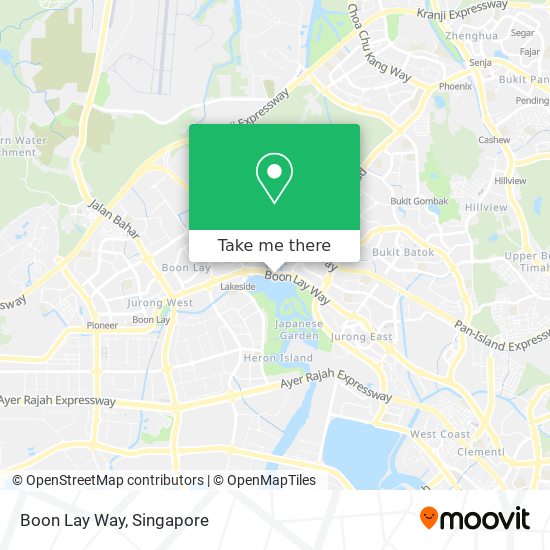 Boon Lay Way map