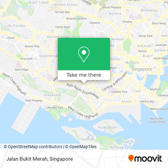 Jalan Bukit Merah地图