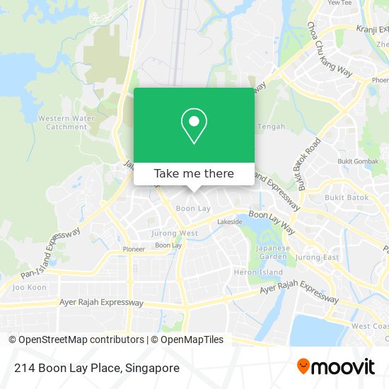214 Boon Lay Place地图