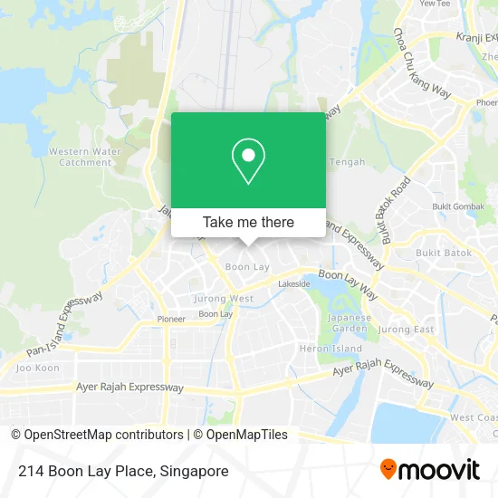 214 Boon Lay Place map