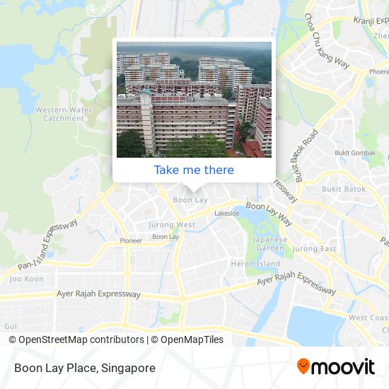 Boon Lay Place map