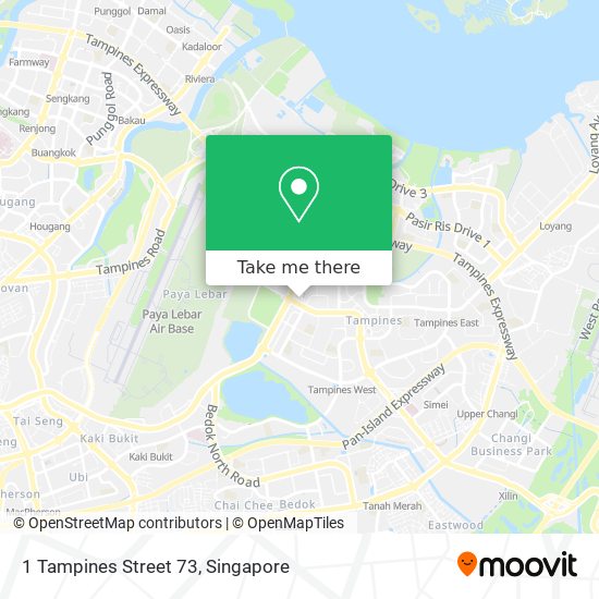 1 Tampines Street 73 map