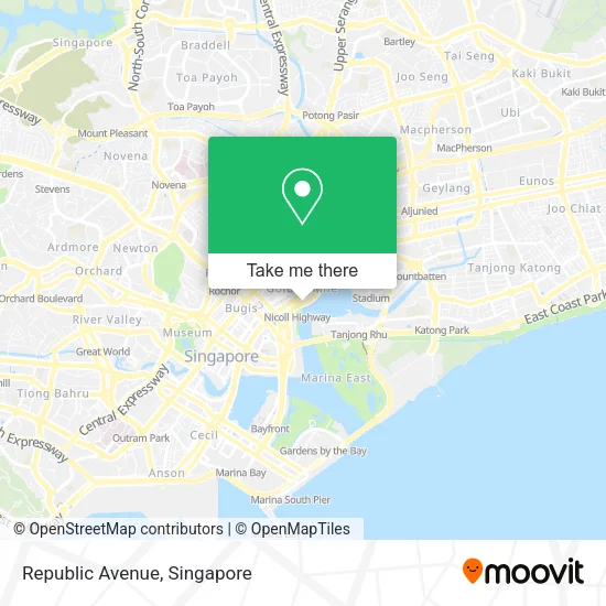 Republic Avenue地图