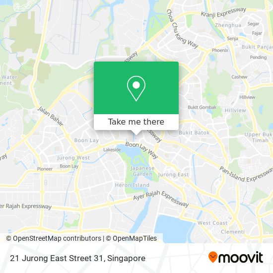 21 Jurong East Street 31 map