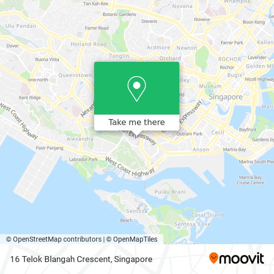 16 Telok Blangah Crescent地图