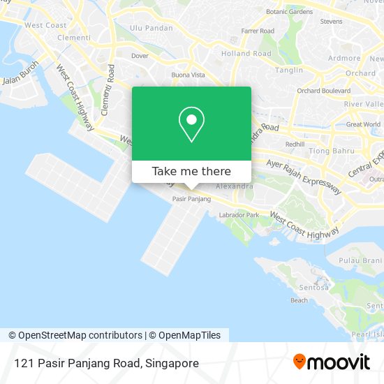 121 Pasir Panjang Road map
