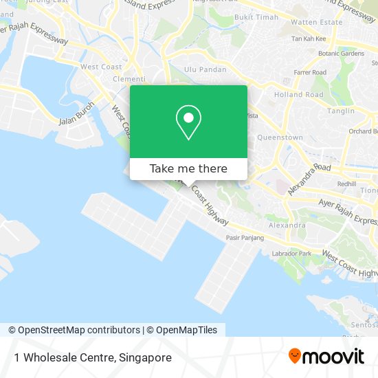 1 Wholesale Centre map