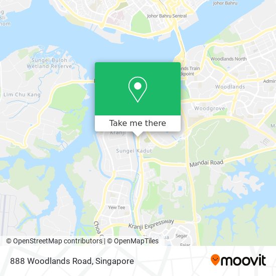 888 Woodlands Road map