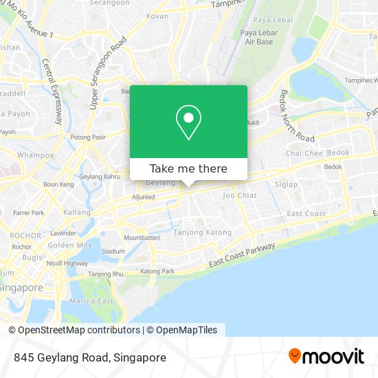 845 Geylang Road地图