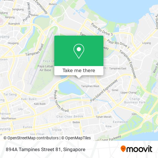 894A Tampines Street 81 map