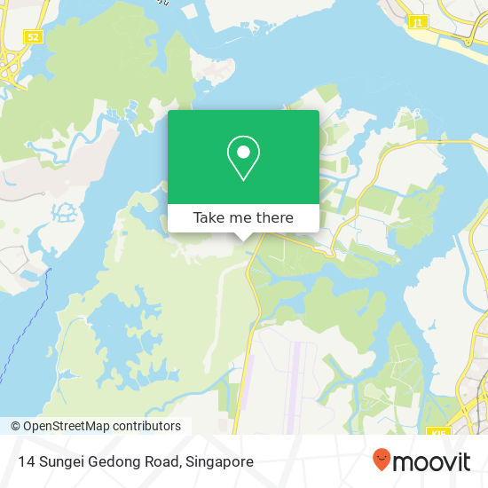 14 Sungei Gedong Road地图