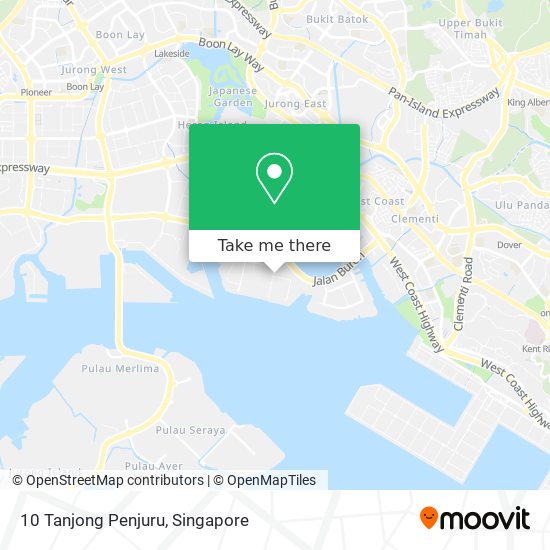 10 Tanjong Penjuru map