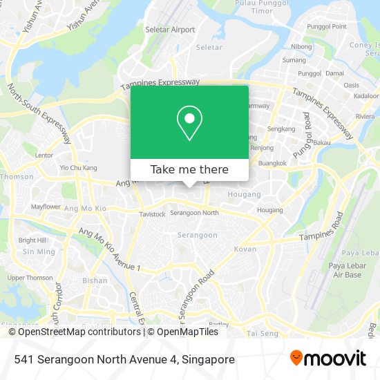 541 Serangoon North Avenue 4 map