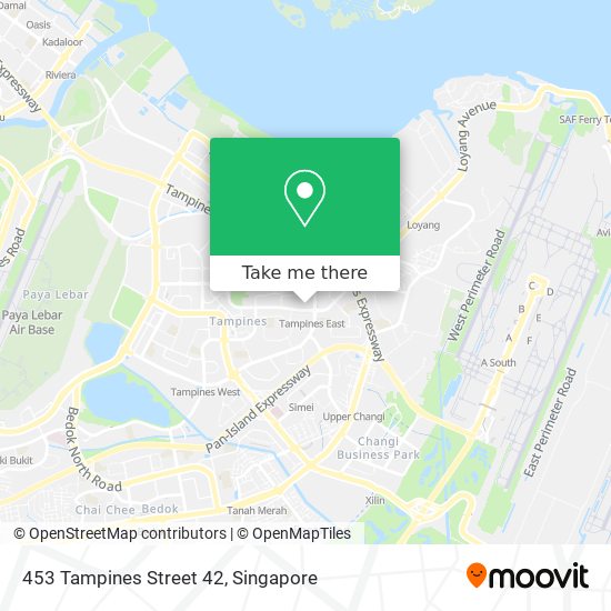 453 Tampines Street 42 map