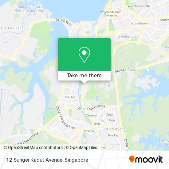 12 Sungei Kadut Avenue地图