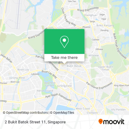 2 Bukit Batok Street 11 map