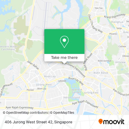 406 Jurong West Street 42 map