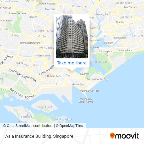 Asia Insurance Building地图