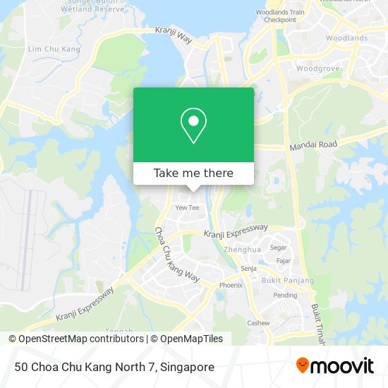 50 Choa Chu Kang North 7 map