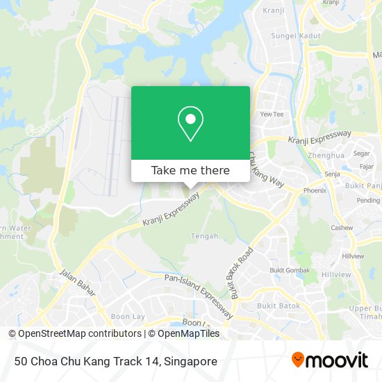 50 Choa Chu Kang Track 14 map