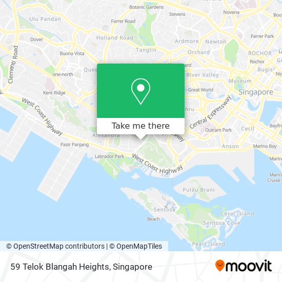 59 Telok Blangah Heights map