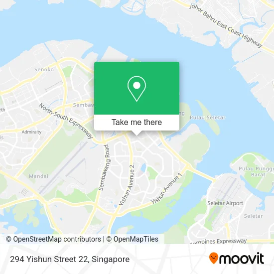 294 Yishun Street 22 map