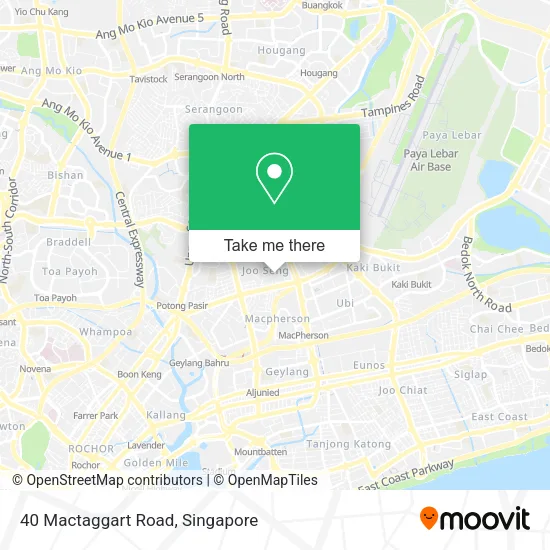 40 Mactaggart Road map