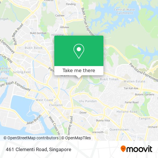 461 Clementi Road map