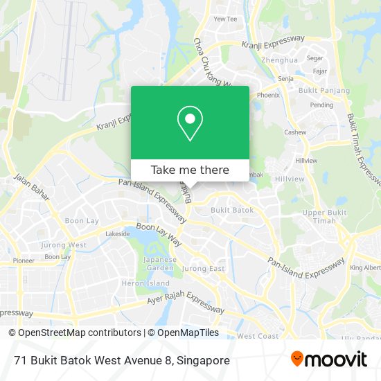 71 Bukit Batok West Avenue 8地图