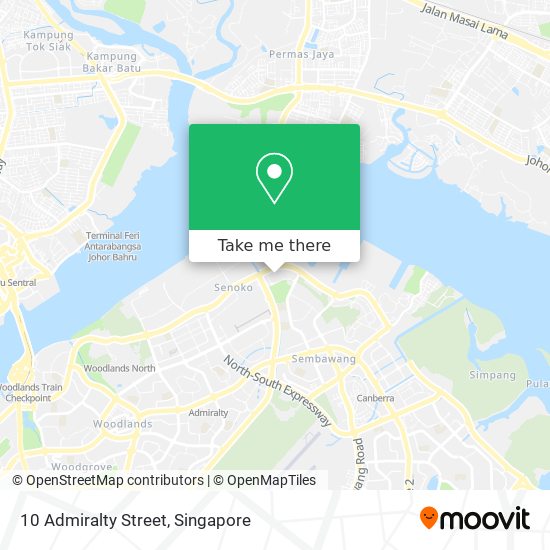 10 Admiralty Street地图