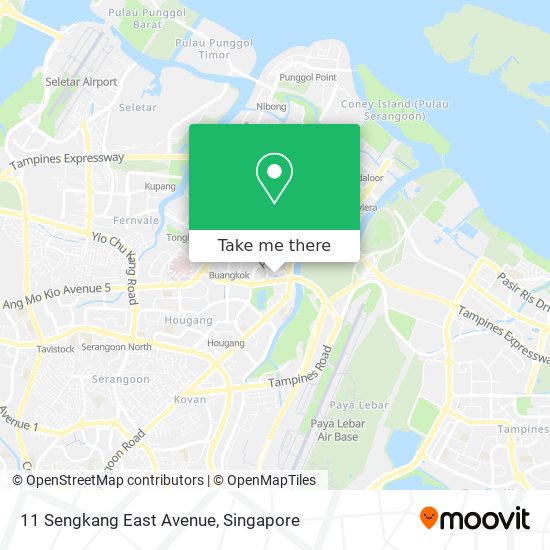 11 Sengkang East Avenue map